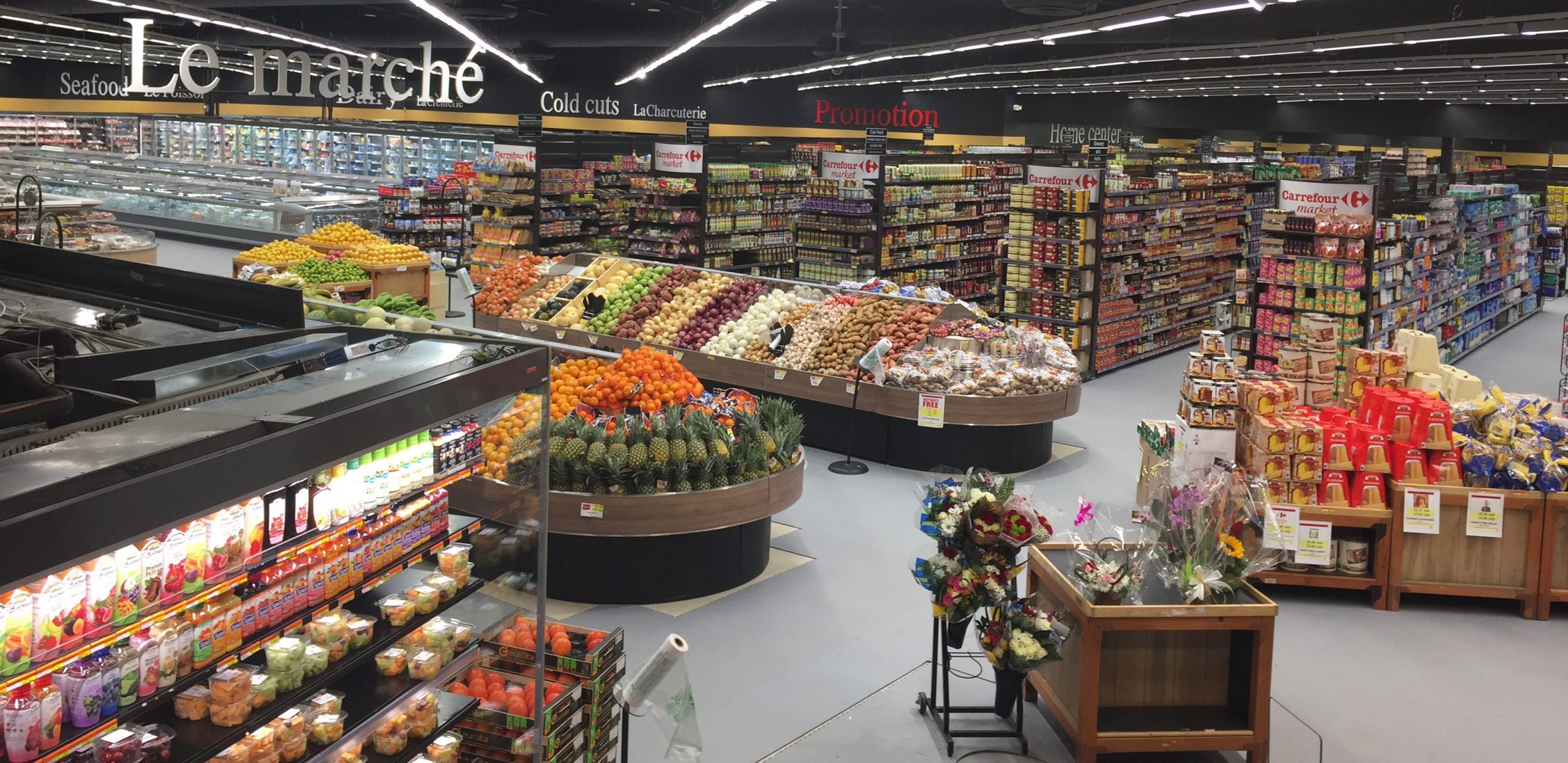 carrefour market tours fontaine